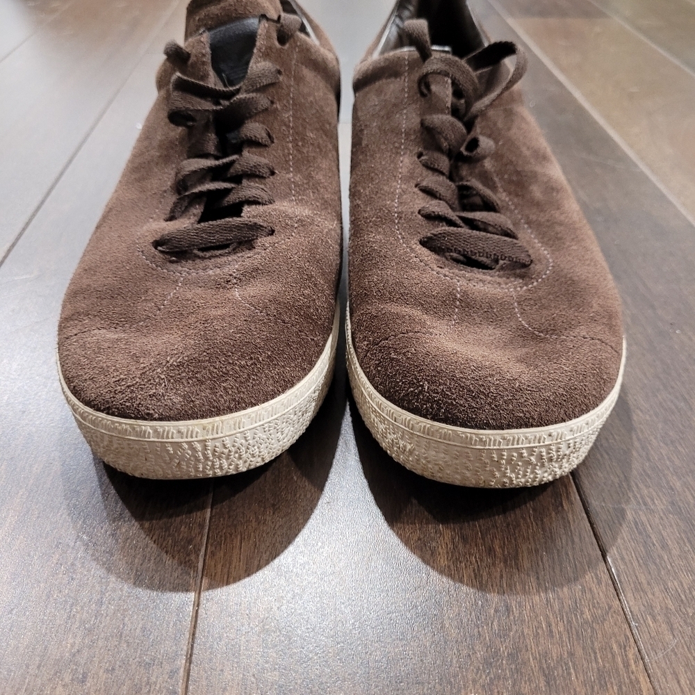 Adidas Vintage Originals Brown Suede Gazelles Sneakers size 7.5 - Picture 6 of 12